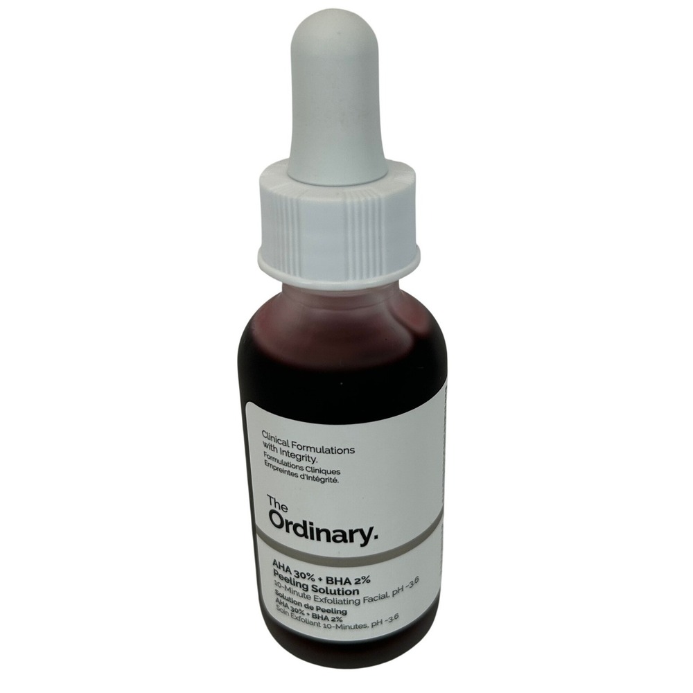 The Ordinary AHA 30% + BHA 2% Peeling Solution 30ml Exfoliating Facial Serum
